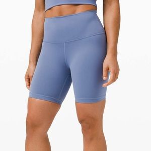 Lululemon Wunder Under Train Shorts in Rain Drop